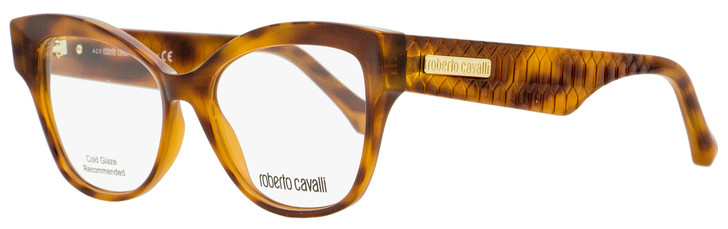 Roberto Cavalli Butterfly Eyeglasses RC5080 Nievole 054 Havana/Gold 53mm 5080