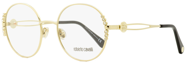 Roberto Cavalli Round Eyeglasses RC5103 032 Gold/Black 52mm 5103
