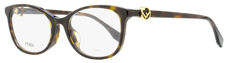 Fendi Alternative Fit Eyeglasses FF0337F 086 Dark Havana 53mm 337