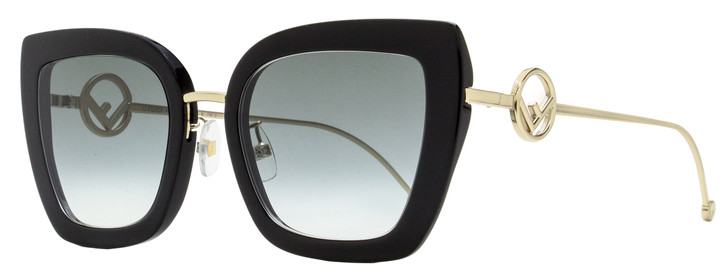 fendi 55mm square sunglasses