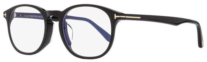 Tom Ford Blue Block Eyeglasses TF5680FB 001 Black 52mm FT5680