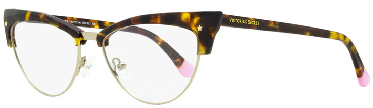 Victoria's Secret Cateye Eyeglasses VS5018 052 Havana/Gold 53mm 5018