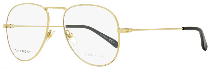 Givenchy Aviator Eyeglasses GV0117 J5G Gold/Black 55mm 0117