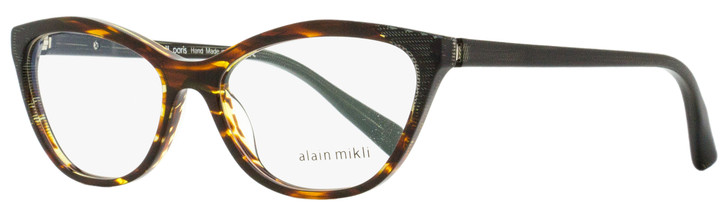 Alain Mikli Cateye Eyeglasses A03067 002 Pointille Black Havana