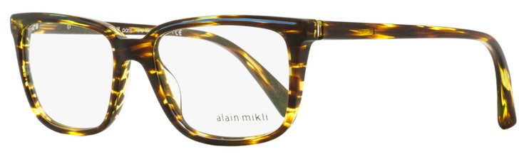 Alain Mikli Rectangular Eyeglasses A03079 001 Blue Havana 54mm 3079