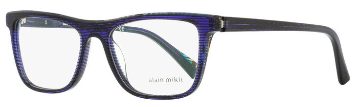 Alain Mikli Rectangular Eyeglasses A03083 003 Chevron Blue/Blue 54mm 3083
