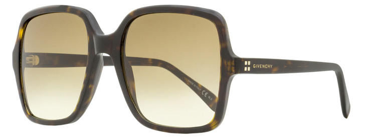 Givenchy Square Sunglasses GV7123/G/S 086HA Dark Havana 55mm 7123