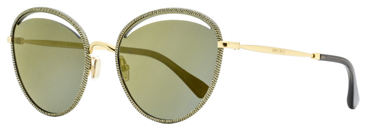 Jimmy Choo Cut-Out Sunglasses Malya/S W8QK1 Gold/Gray 59mm