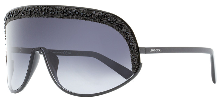 Jimmy Choo Shield Sunglasses Siryn/S 8079O Black 99mm