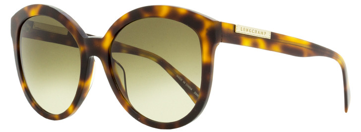 Longchamp Oval Sunglasses LO671S 214 Havana 57mm 671