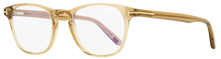 Tom Ford Blue Block Eyeglasses TF5625B 045 Rose Champagne/Gold 48mm FT5625