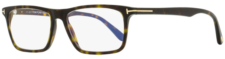 Tom Ford Blue Block Eyeglasses TF5681B 052 Dark Havana 54mm FT5681
