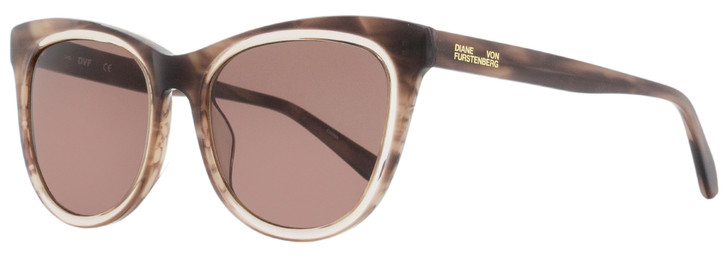 Diane Von Furstenberg Mila Sunglasses DVF683S 255 Horn 55mm 683