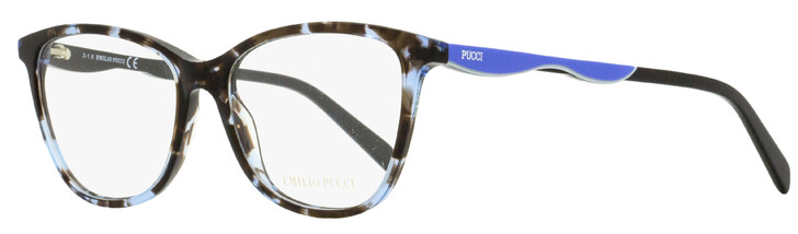 Emilio Pucci Rectangular Eyeglasses EP5095 055 Blue Havana 54mm 5095