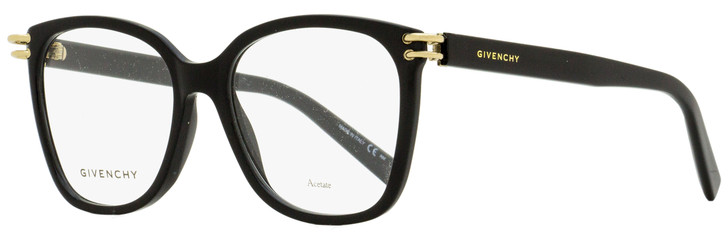 Givenchy Square Eyeglasses GV0130 807 Black/Gold 54mm 130