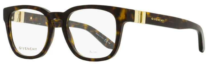 Givenchy Rectangular Eyeglasses GV0162 086 Havana/Gold 50mm 162