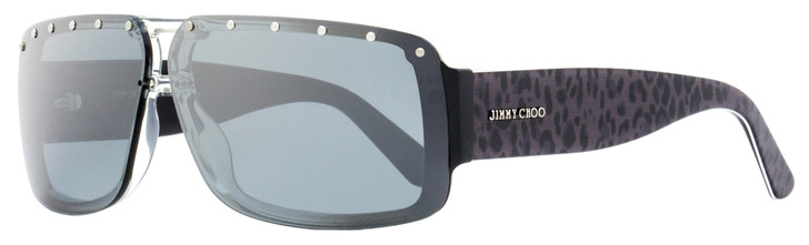Jimmy Choo Wrap Sunglasses Morris/S 4FZT4 Gray Animalier 68mm