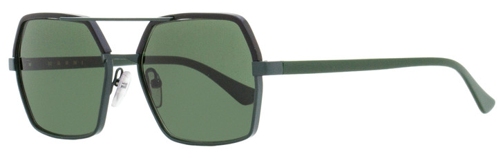 Marni Rectangular Sunglasses ME2106S 009 Black/Green 55mm