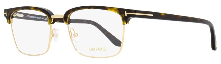 Tom Ford Half-Rim Eyeglasses TF5504 052 Gold/Havana 54mm