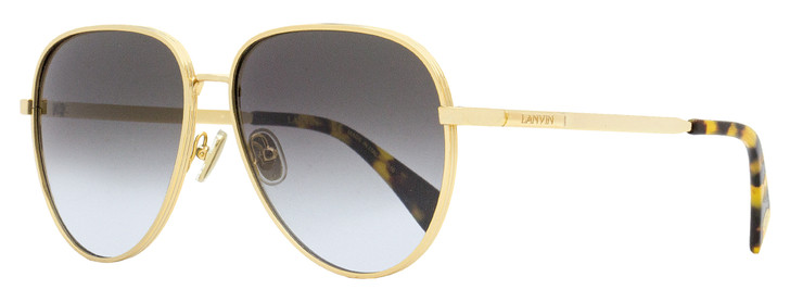 Lanvin Aviator Sunglasses LNV107S 714 Gold/Tortoise 61mm