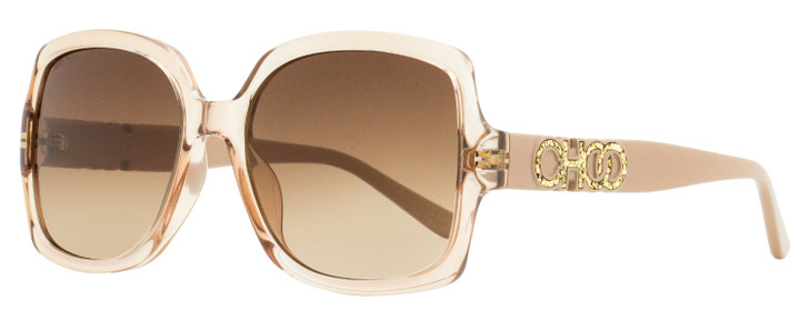 Jimmy Choo Square Sunglasses Sammi /G FWMHA Nude 55mm