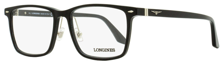 Longines Rectangular Eyeglasses LG5027D 005 Black 56mm