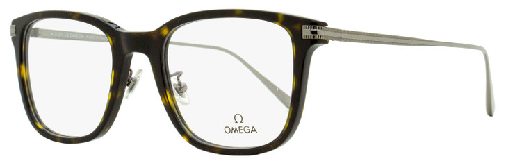 Omega Square Eyeglasses OM5005H 052 Havana/Palladium 54mm