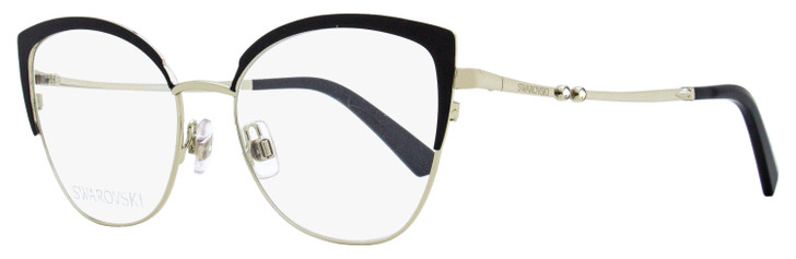 Swarovski Butterfly Eyeglasses SK5402 002 Black/Ruthenium 54mm