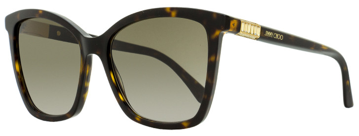 Jimmy Choo Ali Square Sunglasses 086HA Havana 56mm