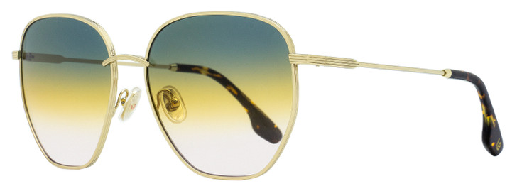 Victoria Beckham VB219S Tea Cup Sunglasses 727 Gold/Tortoise 60mm