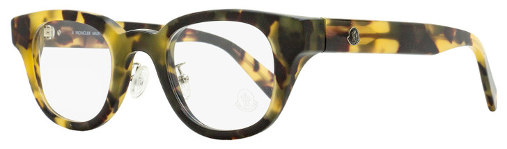 Moncler Alternative Fit Eyeglasses ML5157D 055 Olive Havana 46mm