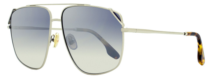 Victoria Beckham Navigator Sunglasses VB229S 040 Silver/Havana 61mm
