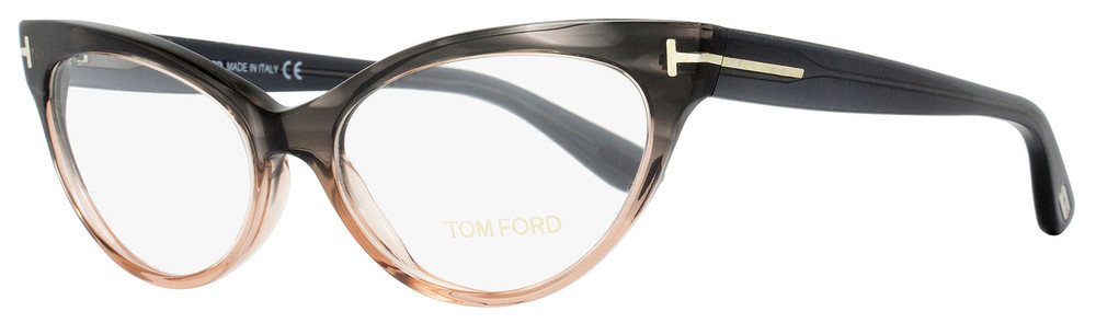 Tom Ford Cateye Eyeglasses TF5317 020 Size: 54mm Gray Melange/Peach FT5317