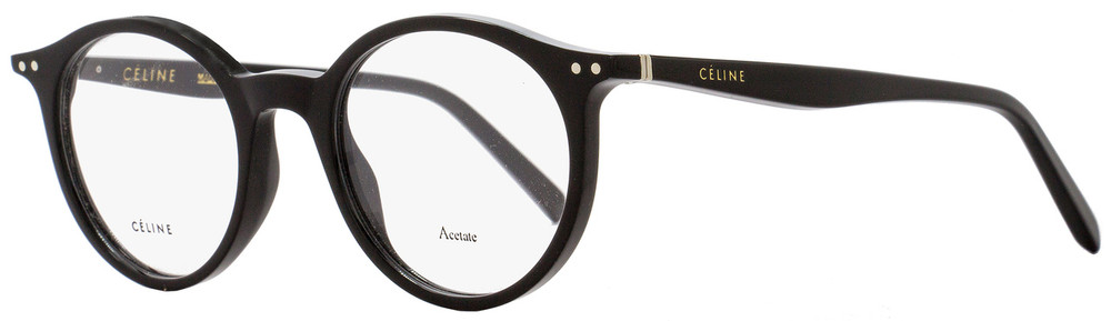Celine Oval Eyeglasses CL41408 807 Size: 47mm Black 41408