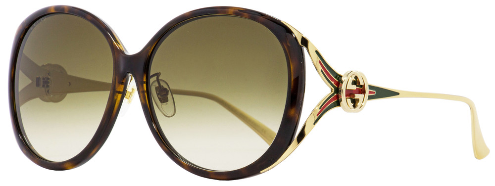 gucci 0225 oval sunglasses