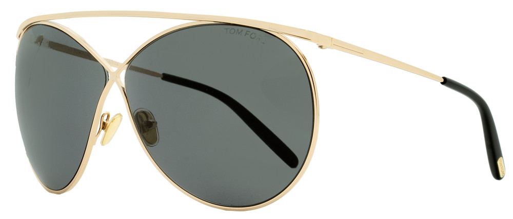 Tom Ford Criss Cross Sunglasses TF761 Stevie 28A Gold/Black