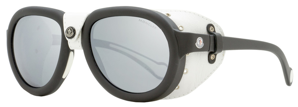 Moncler Ski Goggles Sunglasses ML0051 21C Matte White 55mm 0051