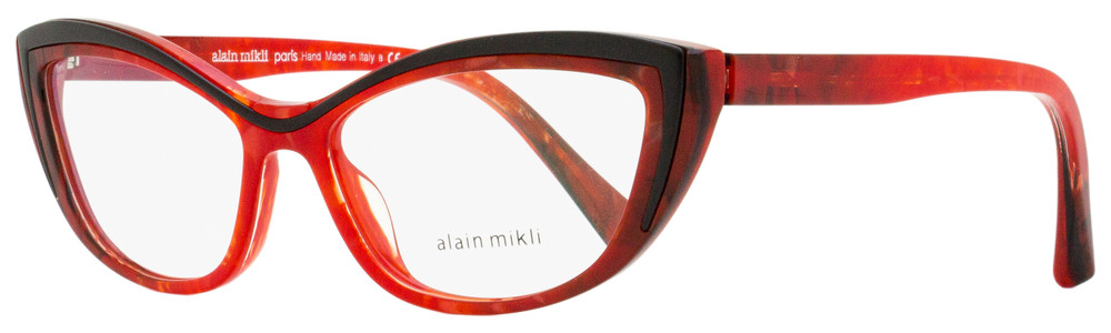 Alain Mikli Danseuse Eyeglasses A03092 006 Rouge Noir Mikli