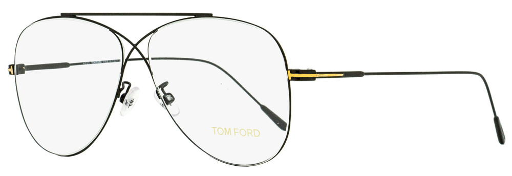 Tom Ford Criss-Cross Eyeglasses TF5531 001 Black/Gold 56mm 5531