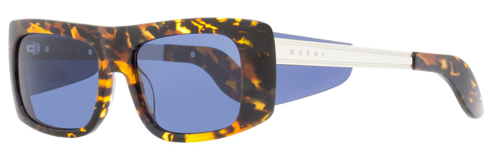 Marni Rectangular Sunglasses Me641s 218 Havanalight Gold 54mm 