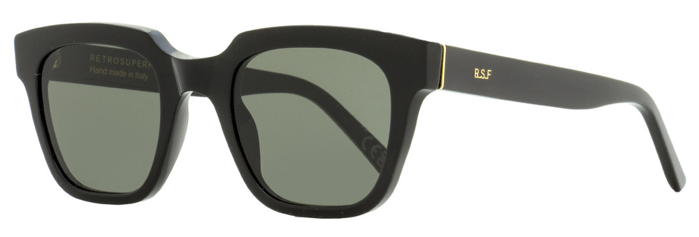 Retrosuperfuture Square Sunglasses Giusto OQU Black 50mm