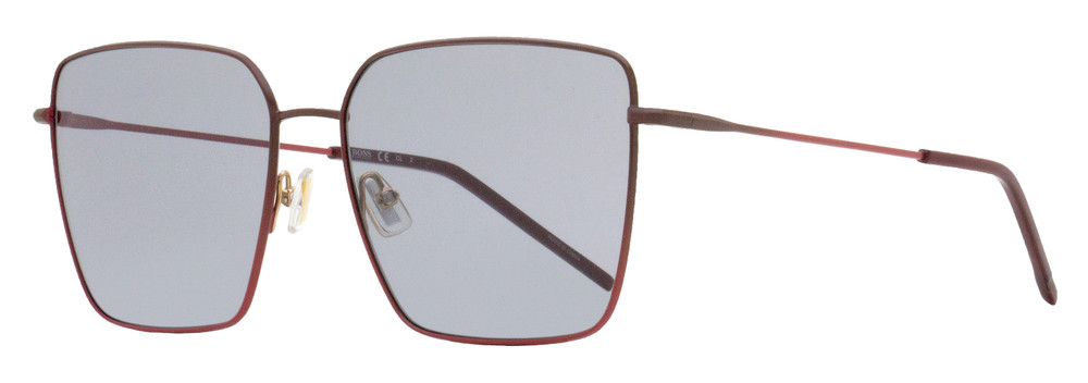 Hugo Boss Square Sunglasses B1333S 7W5IR Burgundy Gradient 59mm