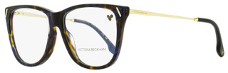 Victoria Beckham Square Eyeglasses VB2636 418 Havana Blue 56mm