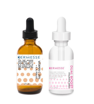 Vitamin C 20% and Dual Boost Hyaluronic Acid Serum Vitamin C 20% and Dual Boost Hyaluronic Acid Serum