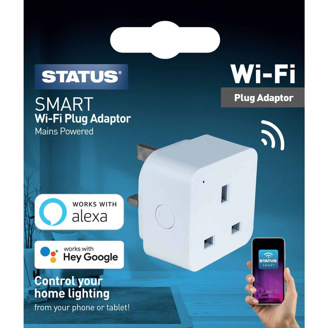 Status Smart Alexa Google Assistant Plug in Adaptor 6071646