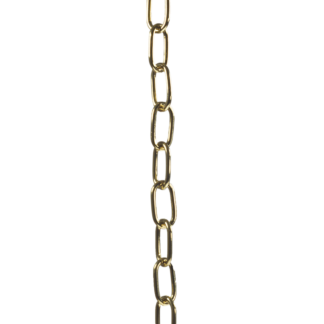 Brass Chain 1 Oval Links 9025 - Lampspares UK