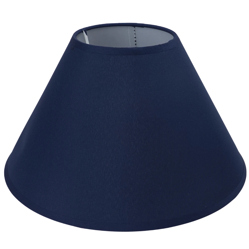Conical Shade 35cm Taped Edge Navy Blue
