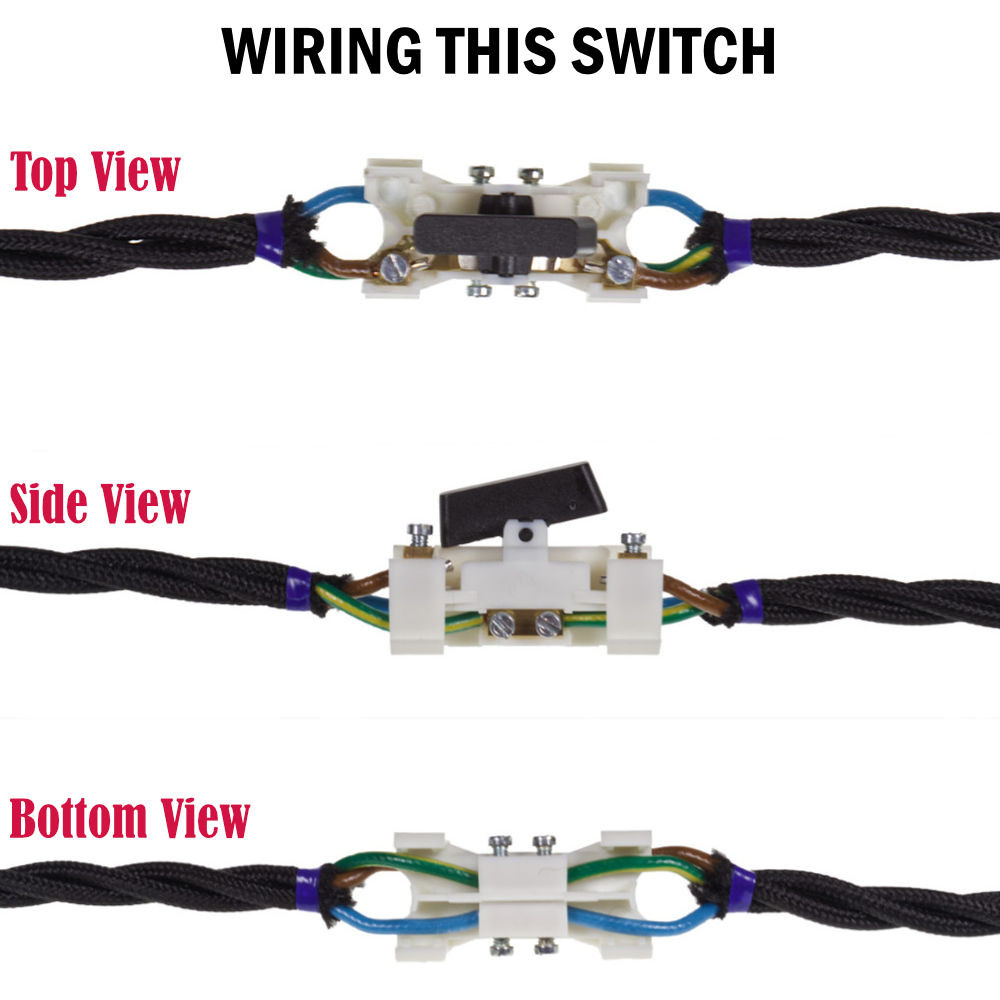 Burgundy Cylindrical Switch