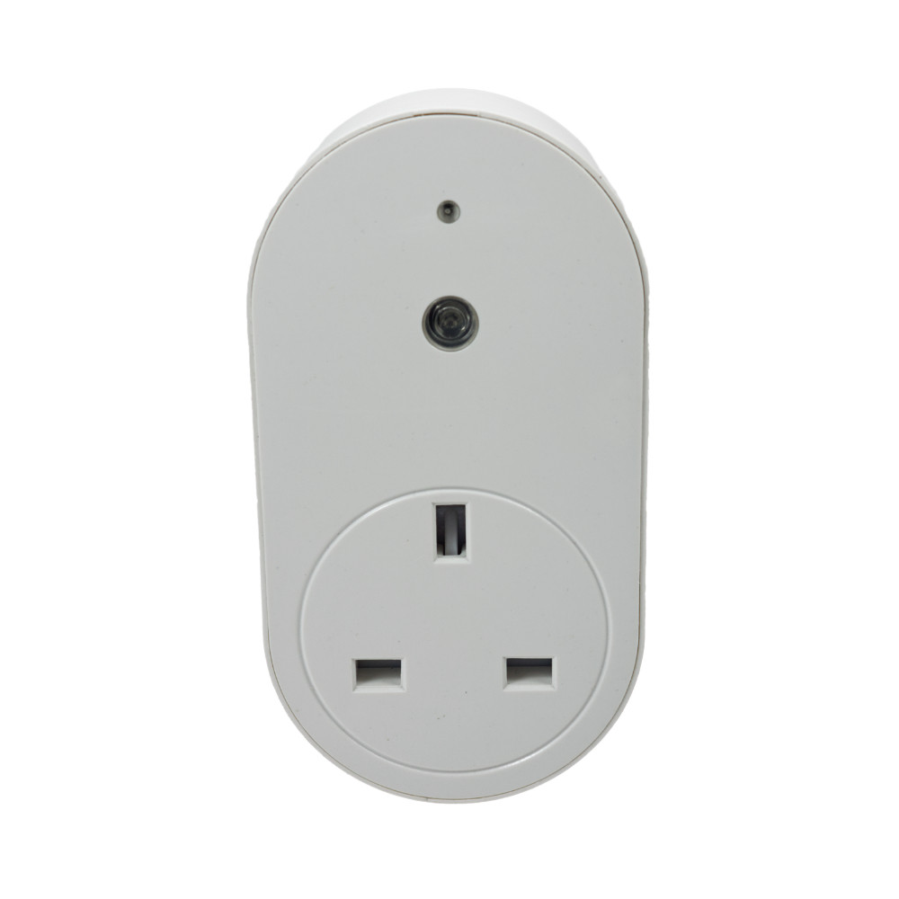 Plug In Photocell Status Dusk Dawn Photocell Sensor UK Plug-In Security Socket