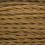 3 Core Braided Gold Individually Twisted 0.75mm PLU14541